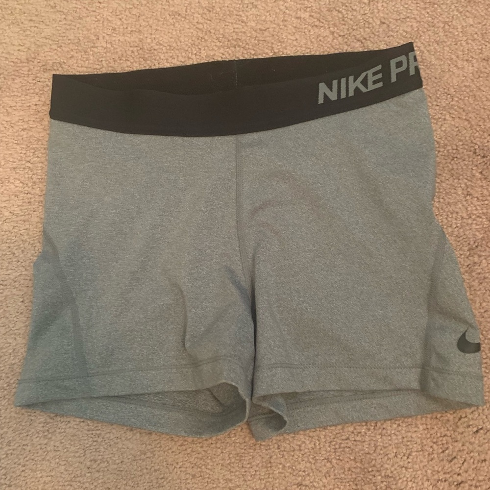Nike pro volleyball spandex shorts